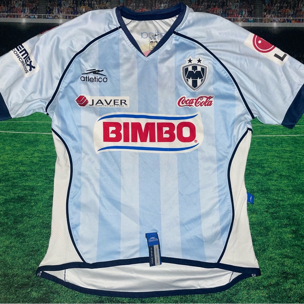 Rayados De Monterrey Atlética Soccer Jersey Sz 12 Preowned